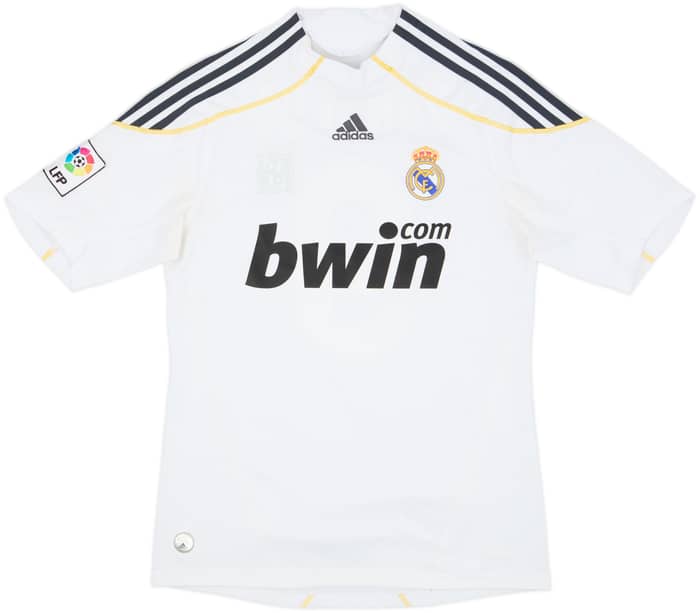 2009-10 Real Madrid Home Shirt Ronaldo #9 - 7/10 - (S)