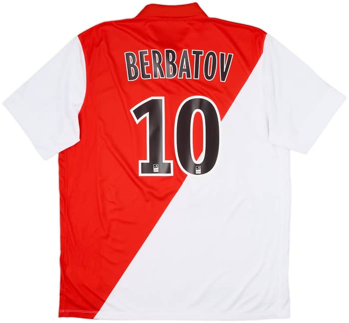 2014-15 Monaco Home Shirt Berbatov #10 - 8/10 - (XL)