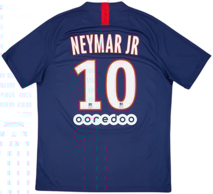2019-20 Paris Saint-Germain Home Shirt Neymar Jr #10 - 10/10 - (L)