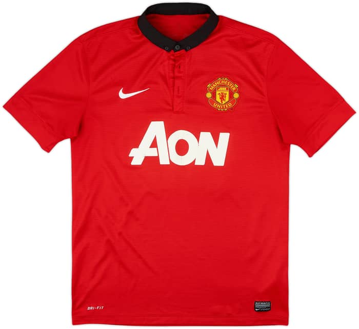 2013-14 Manchester United Home Shirt Rooney #10 - 5/10 - (M)