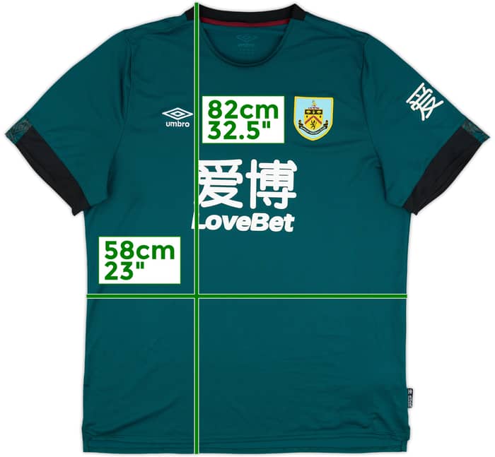 2019-20 Burnley Third Shirt - 5/10 - (XXL)