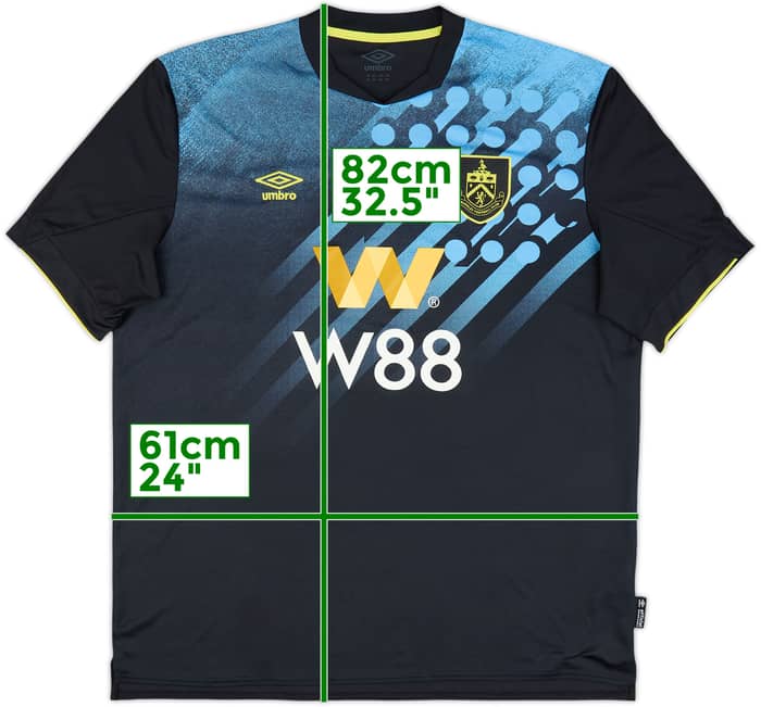 2023-24 Burnley Third Shirt - 8/10 - (XXL)