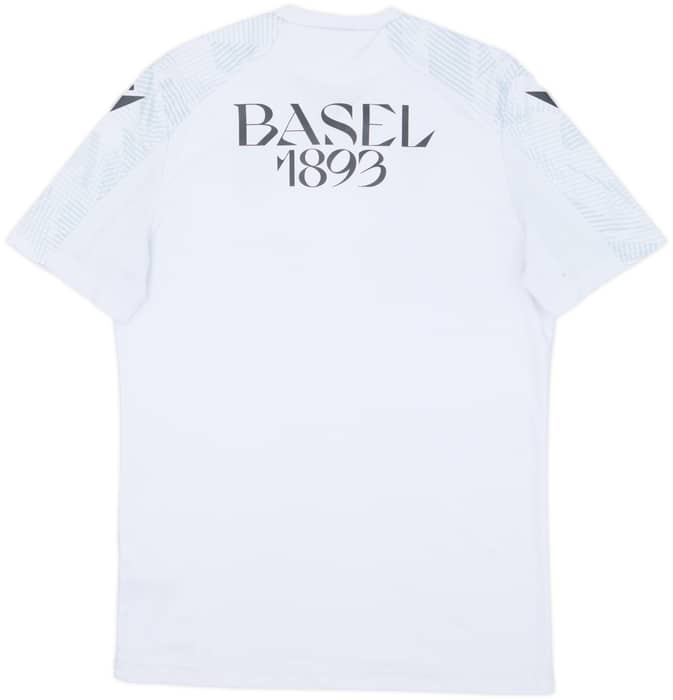 2022-23 FC Basel Staff Issue Macron Training Shirt YH - 9/10 - (M)