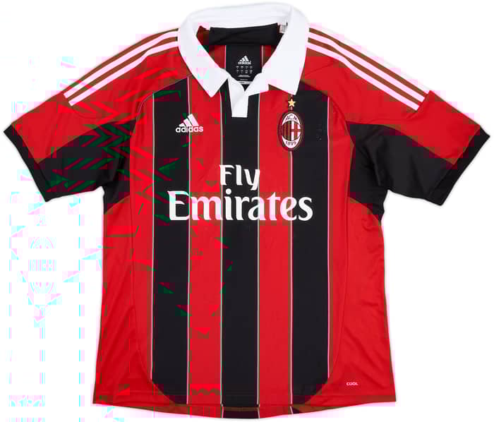2012-13 AC Milan Home Shirt Prince #10 - 6/10 - (L)