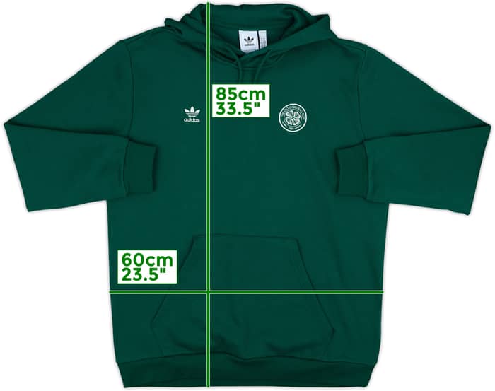Sudadera con capucha adidas del Celtic 2023-24 - 10/10 - (XL)