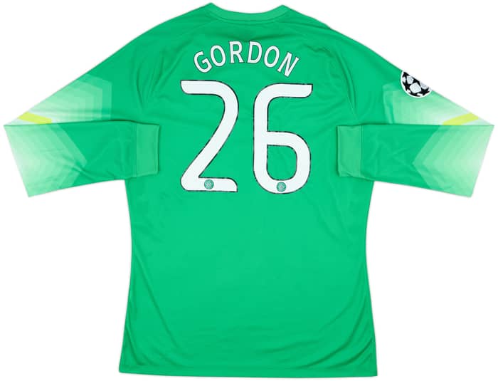 2014-15 Celtic Player Issue GK Shirt Gordon #26 - 8/10 - (XL)