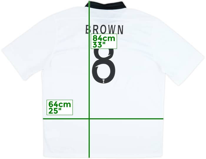 2012-13 Celtic '125th Anniversary' Third Shirt Brown #8 - 8/10 - (XXL)