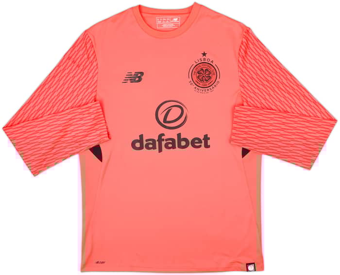 2017-18 Celtic 'Lisbon Lions 50th Anniversary' GK Shirt - 8/10 - (S)