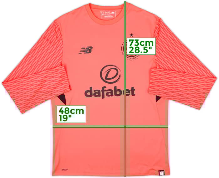 2017-18 Celtic 'Lisbon Lions 50th Anniversary' GK Shirt - 8/10 - (S)