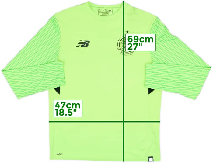 2017-18 Celtic 'Lisbon Lions 50th Anniversary' GK Shirt #1 - 7/10 - (S)