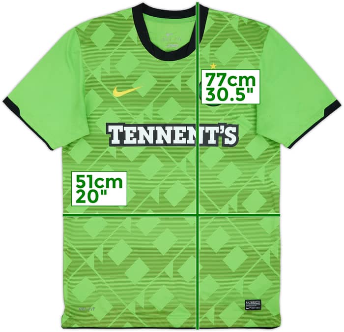 2010-11 Celtic Away Shirt - 6/10 - (M)