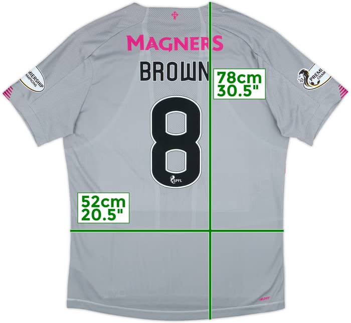Camiseta de la tercera equipación del Celtic 2019-20 Marrón #8 - 8/10 - (L)