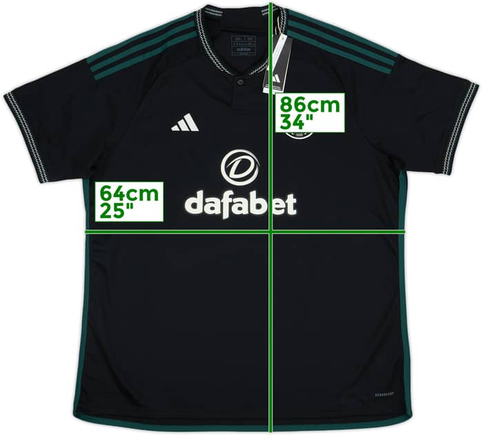 Camiseta de visitante del Celtic 2023-24 (XXL)
