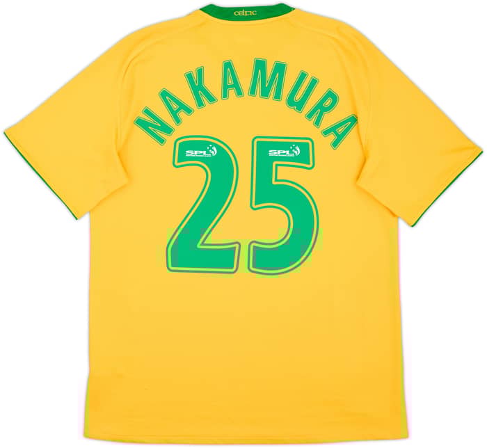 2008-09 Celtic Away Shirt Nakamura #25 - 6/10 - (M)