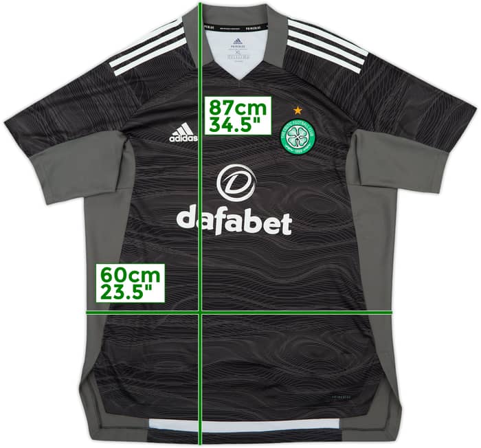 2021-22 Celtic GK Shirt - 9/10 - (XL)