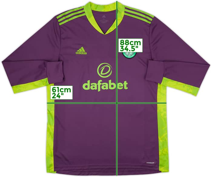 2020-21 Celtic GK Shirt #1 - 10/10 - (XL)