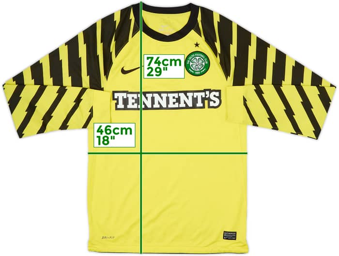 2010-11 Celtic GK Shirt - 8/10 - (S)