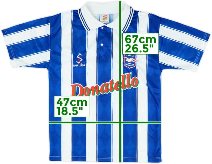 1998-99 Brighton Home Shirt - 8/10 - (S)
