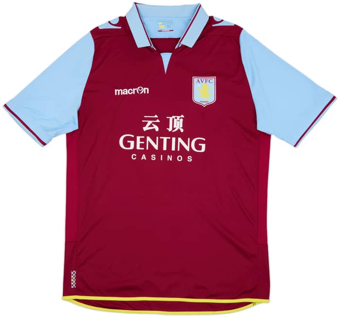 2012-13 Aston Villa Home Shirt Benteke #20 - 6/10 - (XXL)