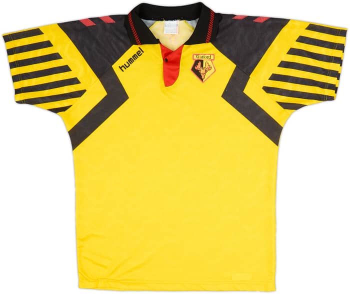 1993-95 Watford Home Shirt - 9/10 - (L)