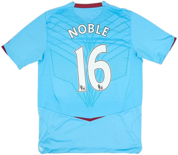 2008-09 West Ham Visitante Camiseta Noble #16 - 8/10 - (M)