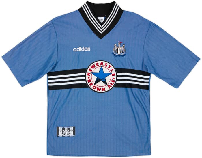 1996-97 Newcastle Away Shirt Shearer #9 - 6/10 - (M)