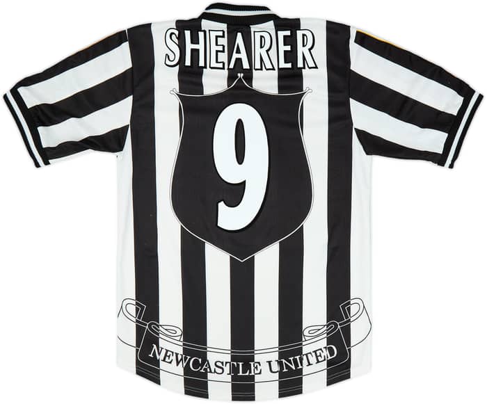 1997-99 Newcastle Home Shirt Shearer #9 - 8/10 - (S)