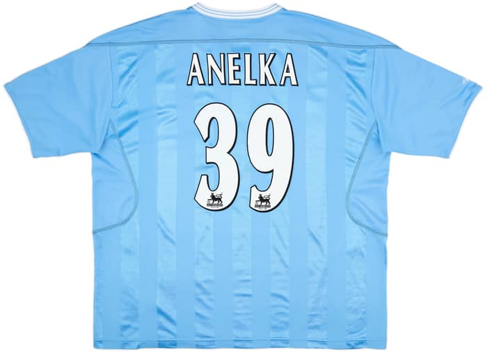 2003-04 Manchester City Home Shirt Anelka #39 - 7/10 - (XXL)