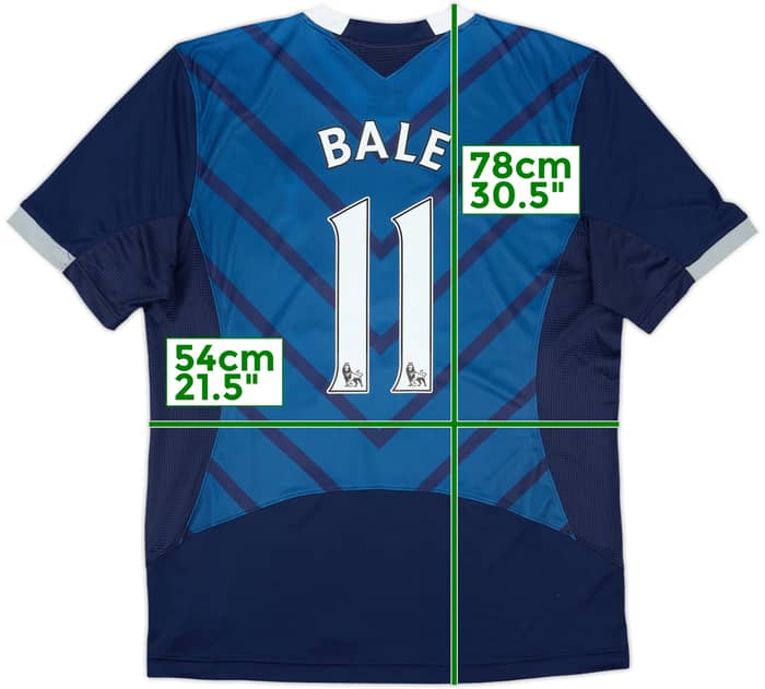 2012-13 Tottenham Away Shirt Bale #11 - 10/10 - (XL)