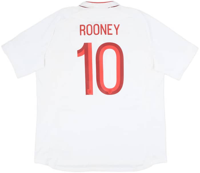 2012-13 England Home Shirt Rooney #10 (XXL)