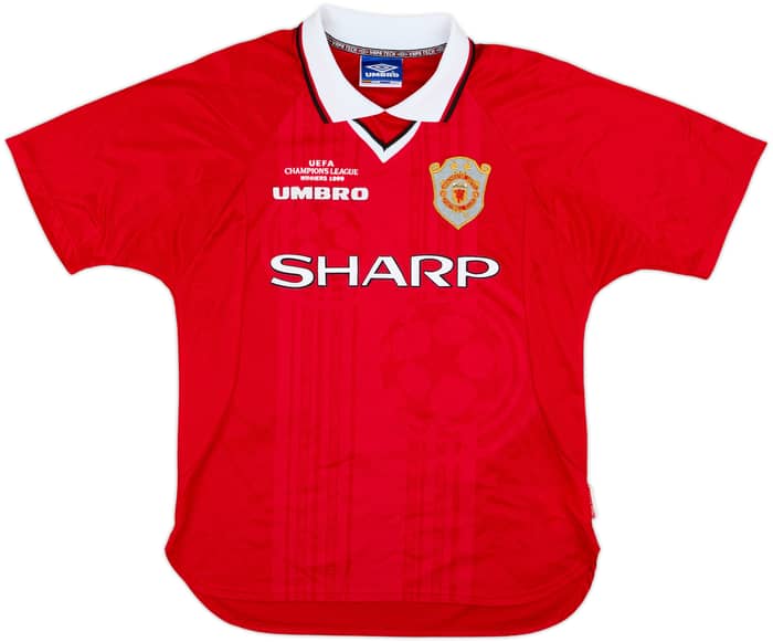 1999-00 Manchester United 'CL Winners' Shirt Beckham #7 - 9/10 - (M)