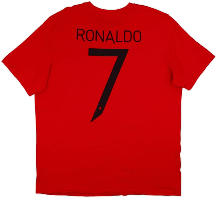 2021-22 Manchester United adidas Cotton Tee Ronaldo #7 - 10/10 - (XL)