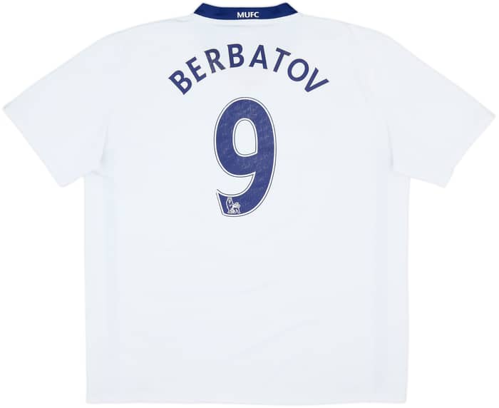 2008-10 Manchester United Away Shirt Berbatov #9 - 5/10 - (XL)