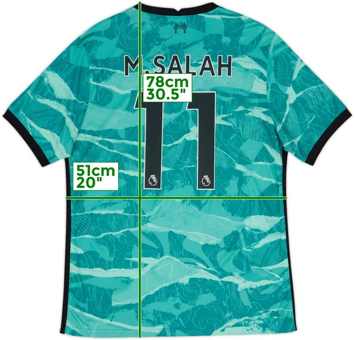 2020-21 Liverpool Away Shirt M.Salah #11 - 9/10 - (L)