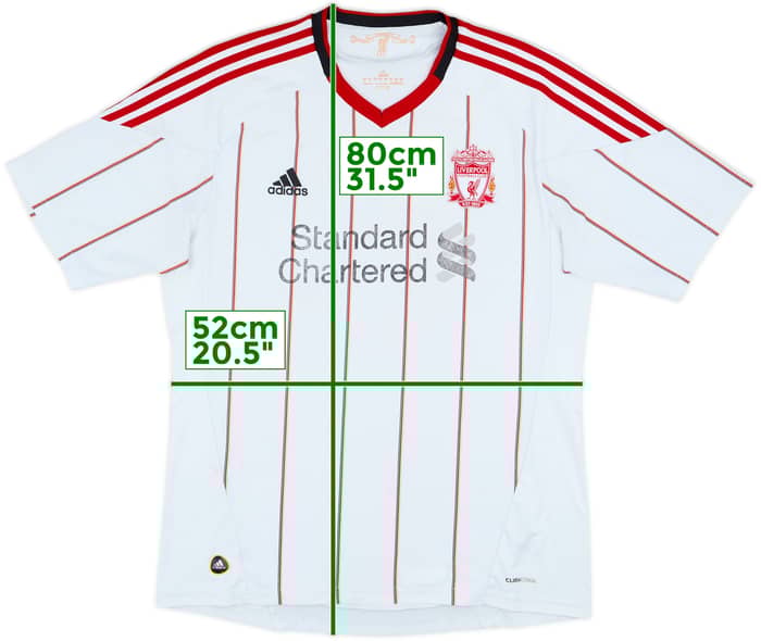 2010-11 Liverpool Away Shirt - 5/10 - (L)