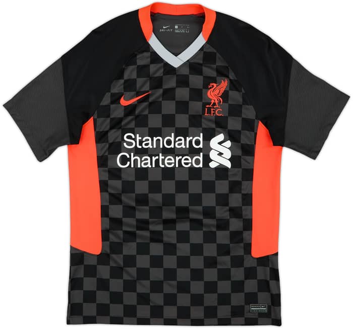 2020-21 Liverpool Third Shirt Virgil #4 - 9/10 - (S)