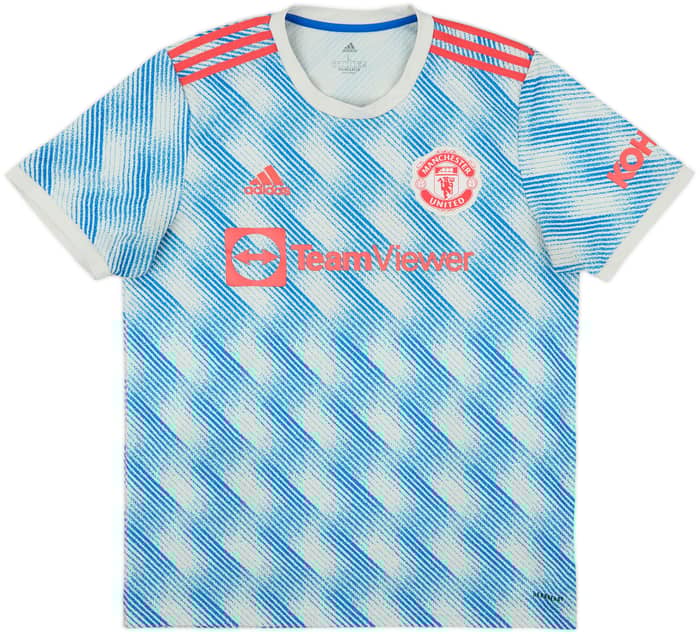 2021-22 Manchester United Away Shirt B.Fernandes #18 - 5/10 - (L)