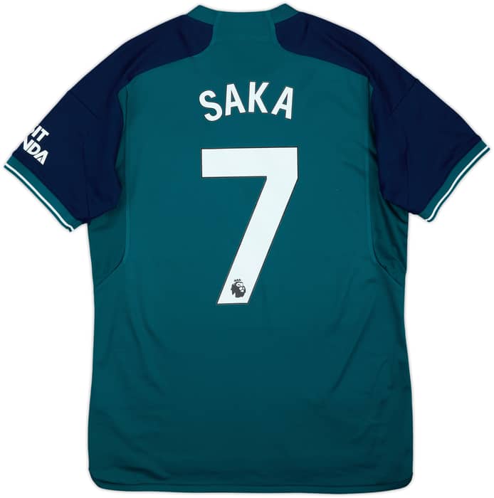 2023-24 Arsenal Third Shirt Saka #7 - 9/10 - (M)