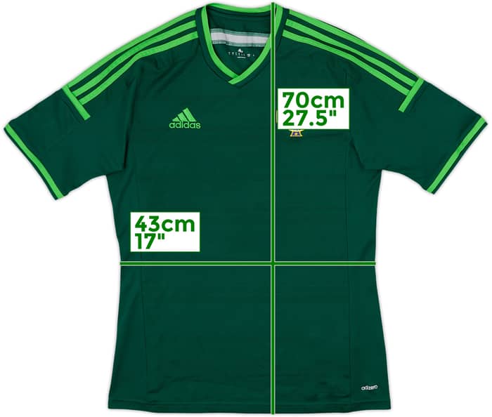 2014 Northern Ireland Home Shirt - 9/10 - (S)