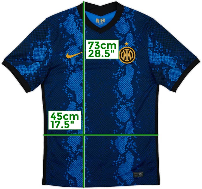 2021-22 Inter Milan Home Shirt - 10/10 - (S)