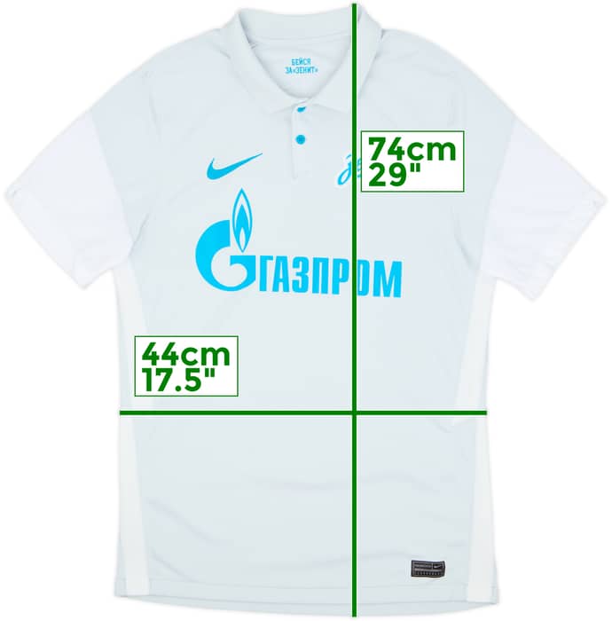 Camiseta de visitante del Zenit St. Petersburg 2020-21 - 8/10 - (M)