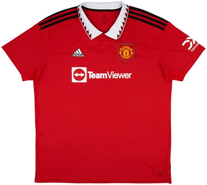 2022-23 Manchester United Home Shirt Eriksen #14 - 7/10 - (XXL)