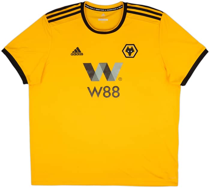 2018-19 Wolves Home Shirt Raul #9 - 8/10 - (XXL)