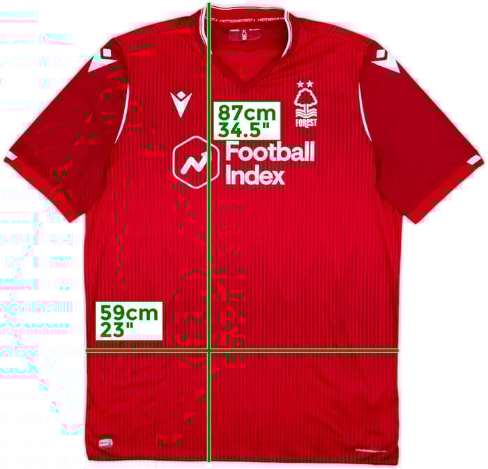 2019-20 Nottingham Forest Home Shirt - 9/10 - (4XL)