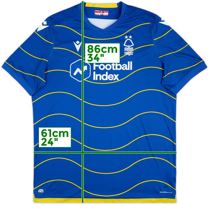 2020-21 Nottingham Forest Away Shirt - 6/10 - (4XL)