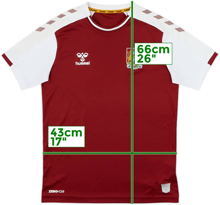 2020-21 Northampton Home Shirt - 8/10 - (XL.Boys)