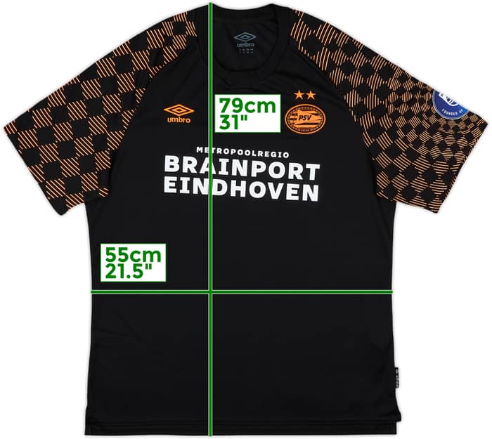 2019-20 PSV Away Shirt - 8/10 - (XL)