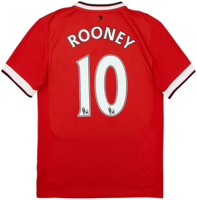 2014-15 Manchester United Home Shirt Rooney #10 - 7/10 - (S)