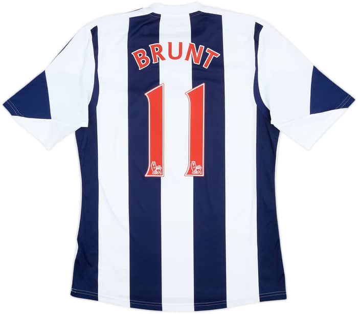 2013-14 West Brom Home Shirt Brunt #11 - 9/10 - (M)
