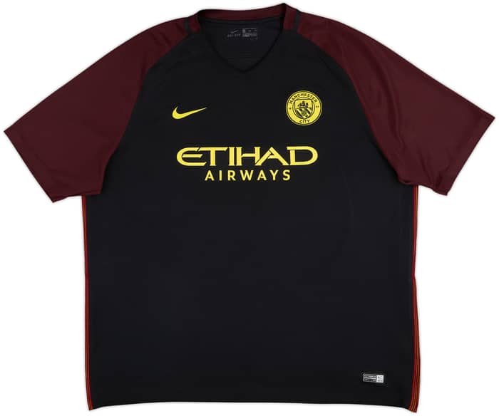 Camiseta de visitante del Manchester City 2016-17 De Bruyne #17 - 8/10 - (3XL)